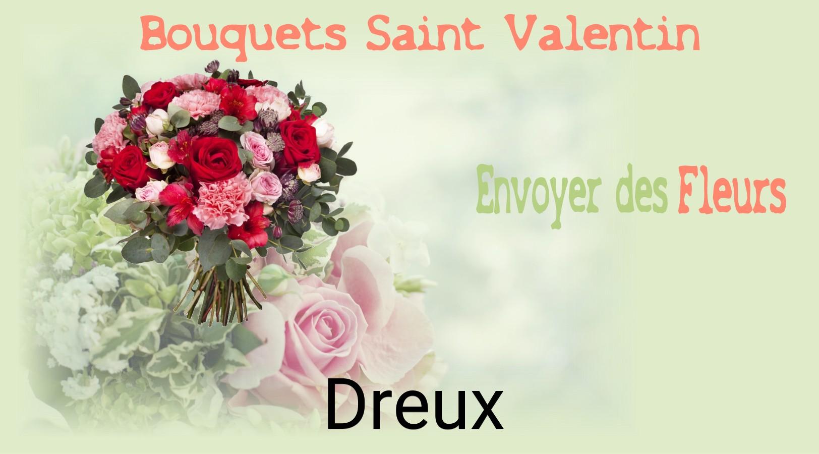 Roses de Saint-Valentin livrées à Dreux